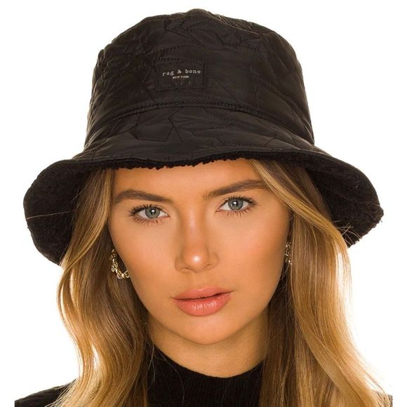 Rag & Bone Sherpa Reversible Hat - Picture 1 of 6